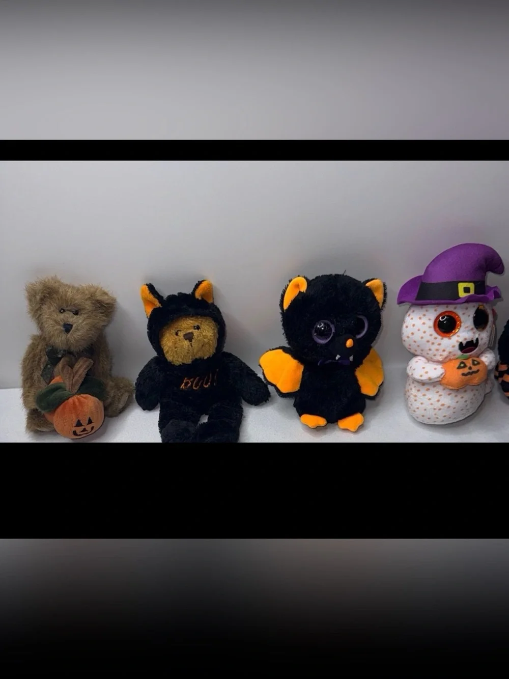 Halloween Plush Toy Collection - Black & Orange